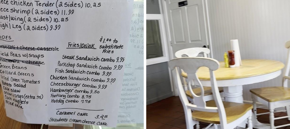 Stephanie's Menu
