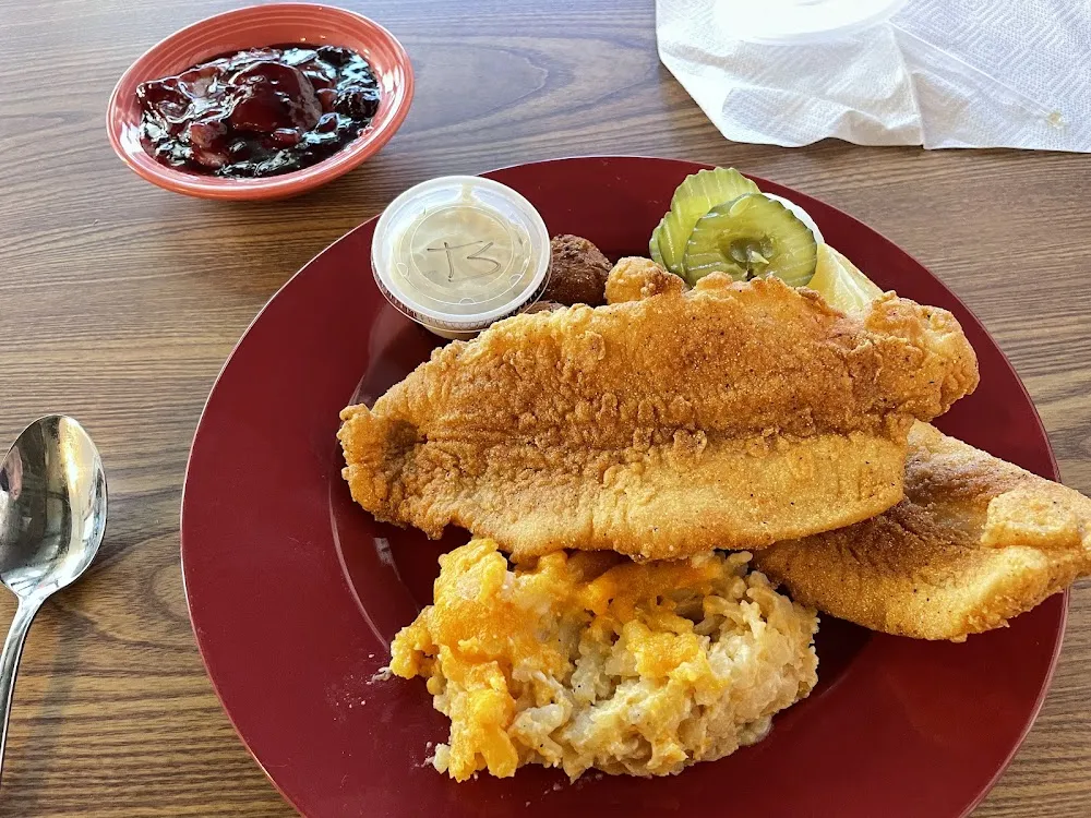 White Fish with 2 Sides
